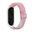 Xiaomi Mi Band 5 Uyumlu Kordon Örgü İşlemeli Yumuşak Hasır KRD-49 Kayış