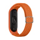 Xiaomi Mi Band 5 Uyumlu Kordon Örgü İşlemeli Yumuşak Hasır KRD-49 Kayış