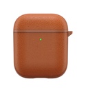 Apple Airpods Uyumlu Kılıf Wiwu Calfskin Kılıf