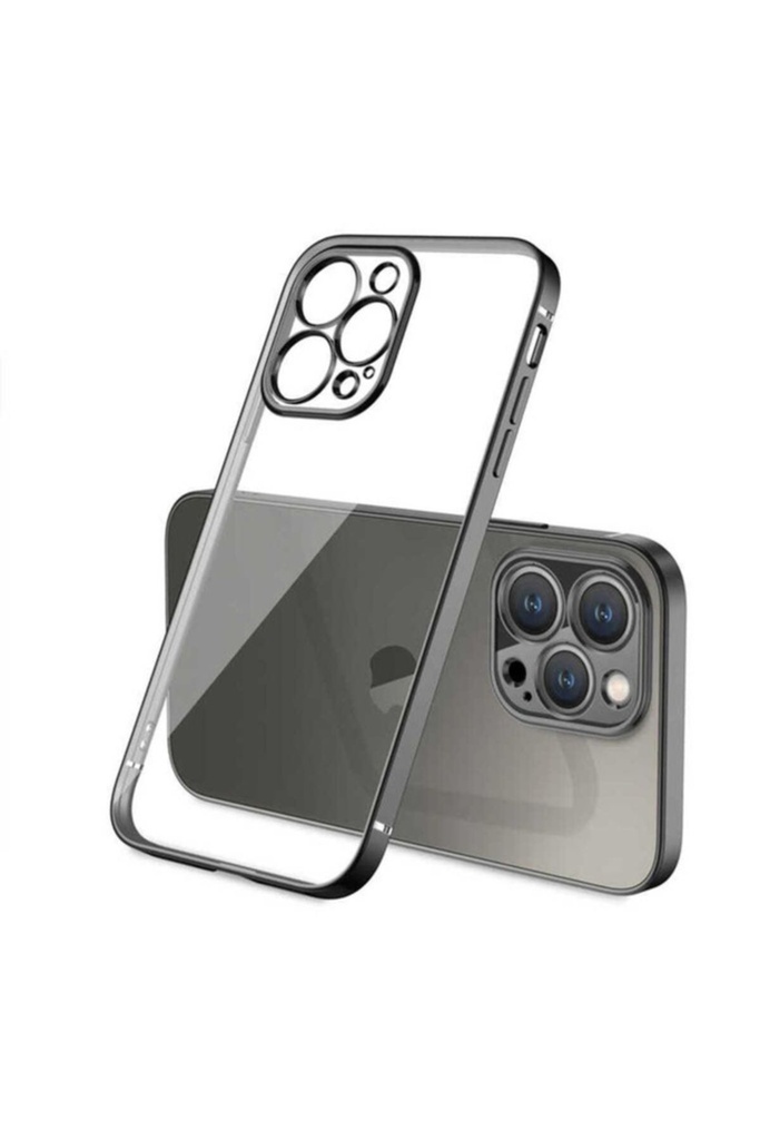 [RNZ-TA59032] Apple iPhone 13 Pro Max Uyumlu Kılıf Zore Gbox Kapak (Siyah)