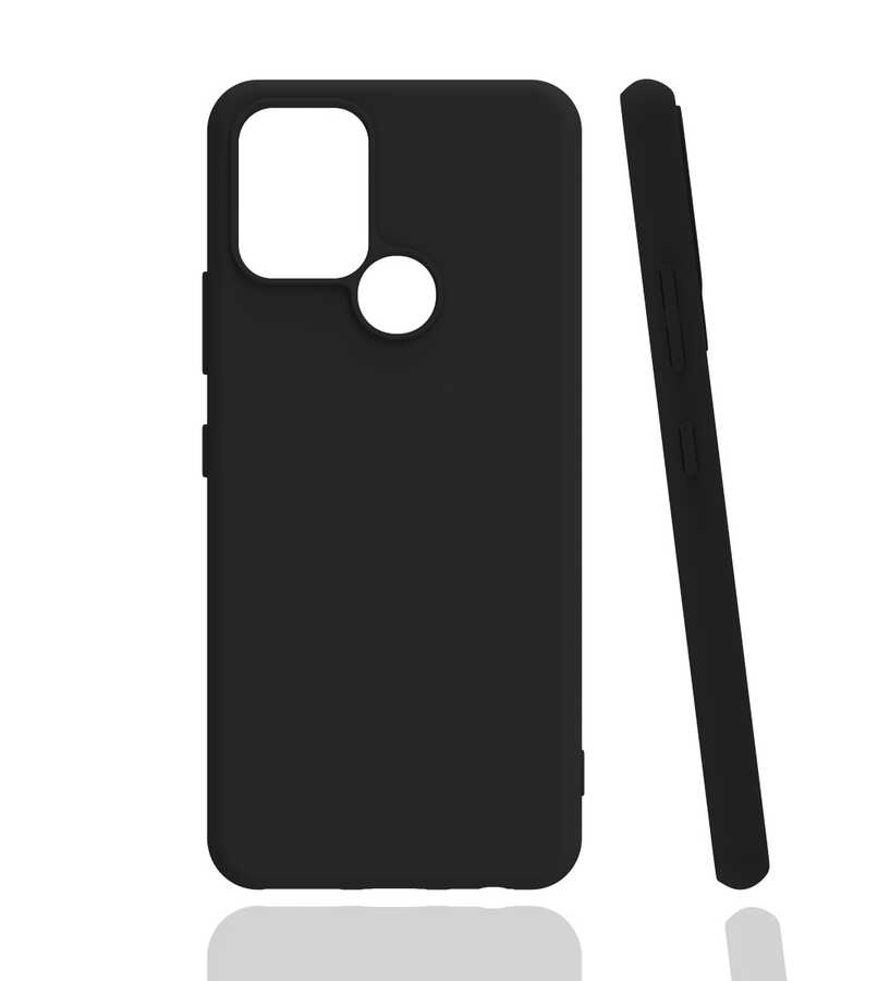 [RNZ-TA59167] Infinix Hot 10 Uyumlu Kılıf Zore Biye Silikon (Siyah)