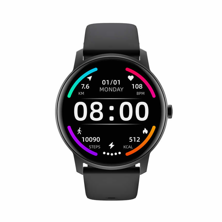 [RNZ-TA59137] Wiwu SW03 Akıllı Saat (Siyah)