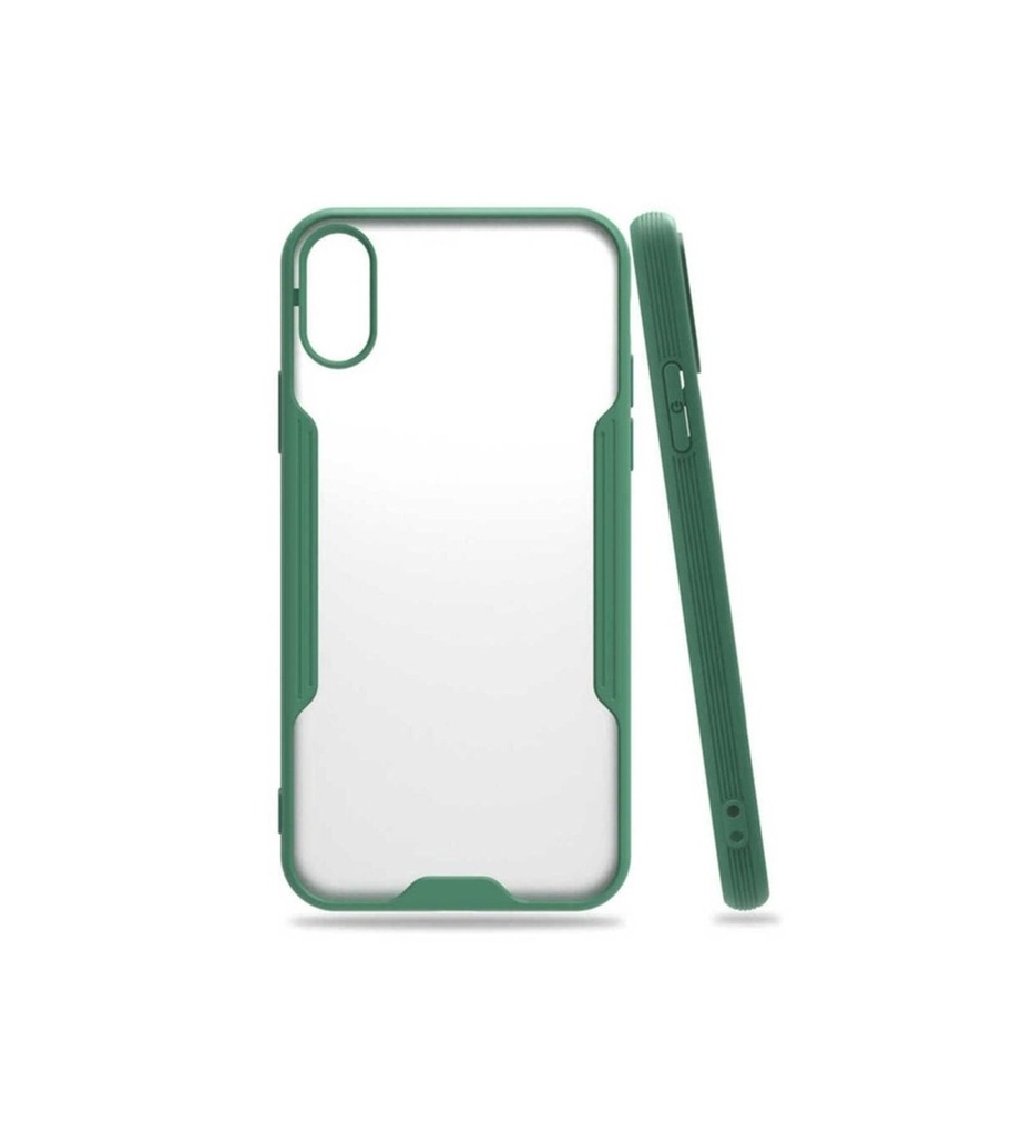 Apple iPhone X Uyumlu Kılıf Zore Parfe Kapak