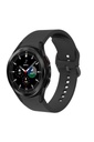 Samsung Galaxy Watch 4 Classic 46mm Uyumlu Kordon Silikon Spor Görünümlü Esnek Yumuşak KRD-50 Kayış