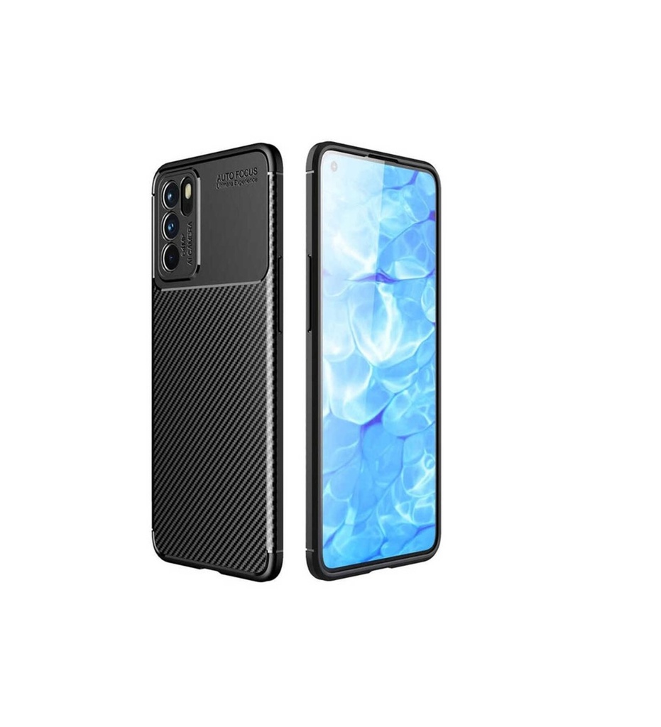 [RNZ-TA59347] Oppo Reno 6 4G Uyumlu Kılıf Zore Negro Silikon Kapak (Siyah)
