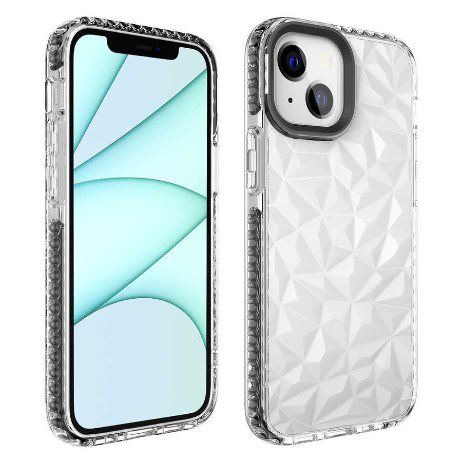 Apple iPhone 13 Uyumlu Kılıf Zore Buzz Kapak