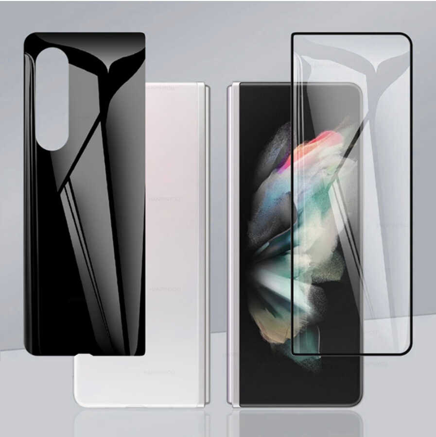 Samsung Galaxy Z Fold 3 Uyumlu Zore 2.5D Glass Ekran Koruyucu