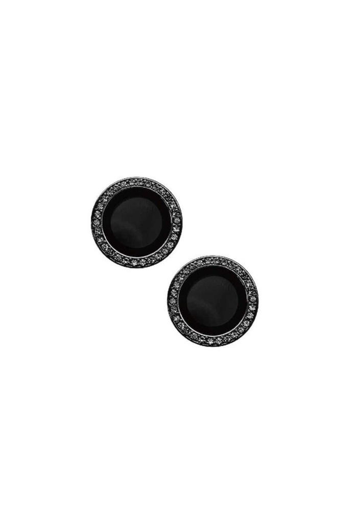 [RNZ-TA97042] Apple iPhone 15 Plus Uyumlu Zore CL-06 Kamera Lens Koruyucu (Siyah)