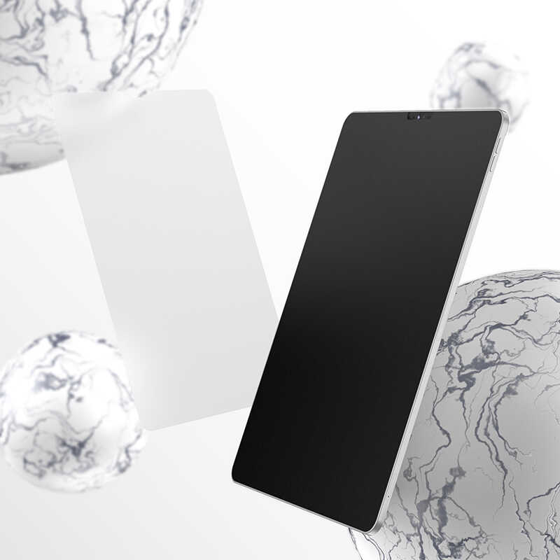 [RNZ-TA59654] Apple iPad Pro 12.9 2021 (5.Nesil) Uyumlu Zore Paper-Like Ekran Koruyucu