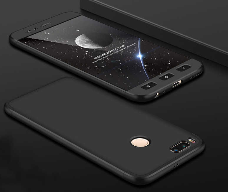 [RNZ-TA458] Xiaomi Mi 5x Uyumlu Kılıf Zore Ays Kapak (Siyah)