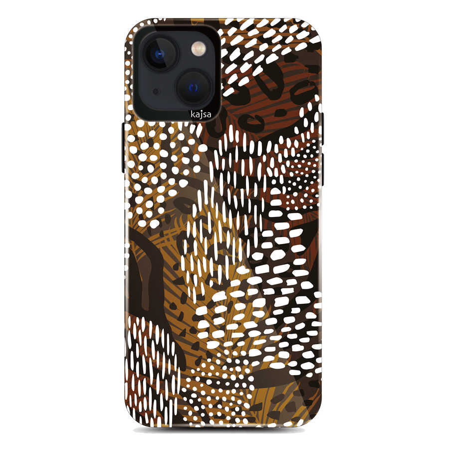 Apple iPhone 13 Uyumlu Kılıf Kajsa Wild Kapak