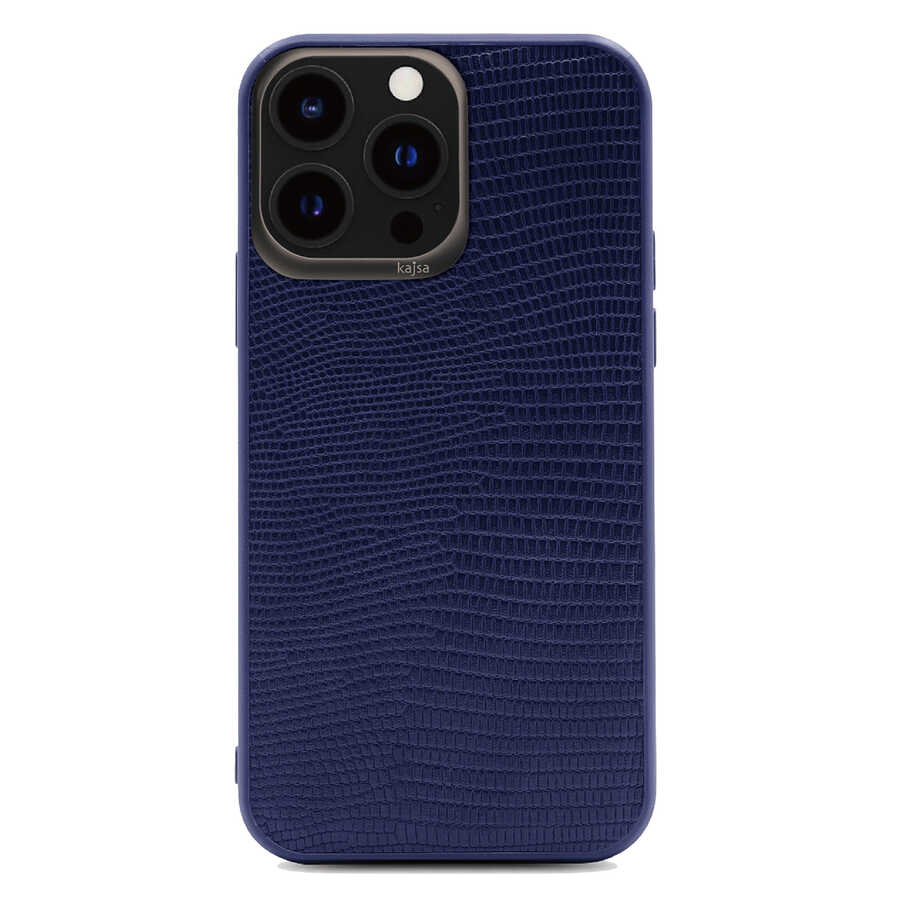 Apple iPhone 13 Pro Max Uyumlu Kılıf ​Kajsa Preppie Collection Pu Deri Kapak