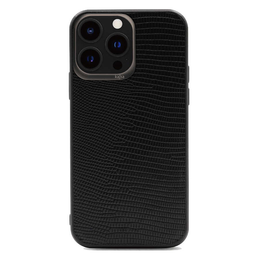 Apple iPhone 13 Pro Max Uyumlu Kılıf ​Kajsa Preppie Collection Pu Deri Kapak