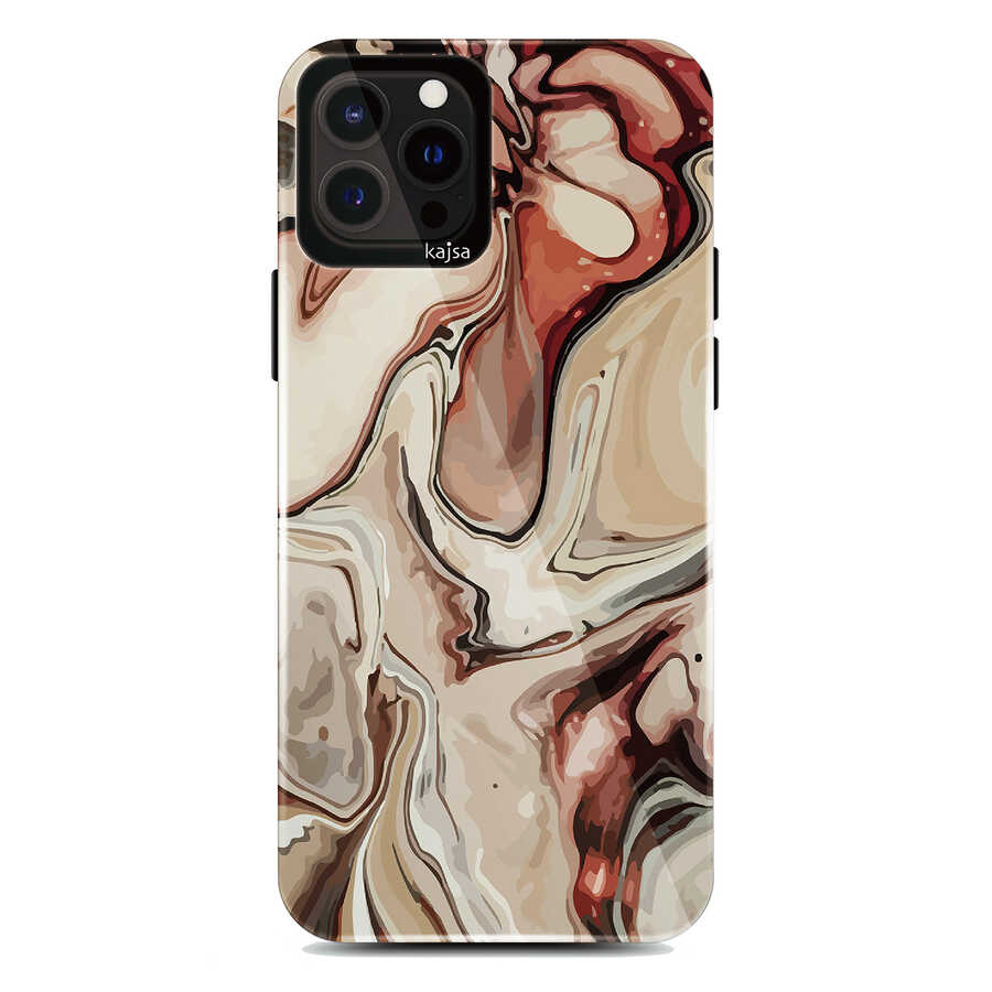 [RNZ-TA59875] Apple iPhone 13 Pro Uyumlu Kılıf Kajsa Lava Kapak (NO1)
