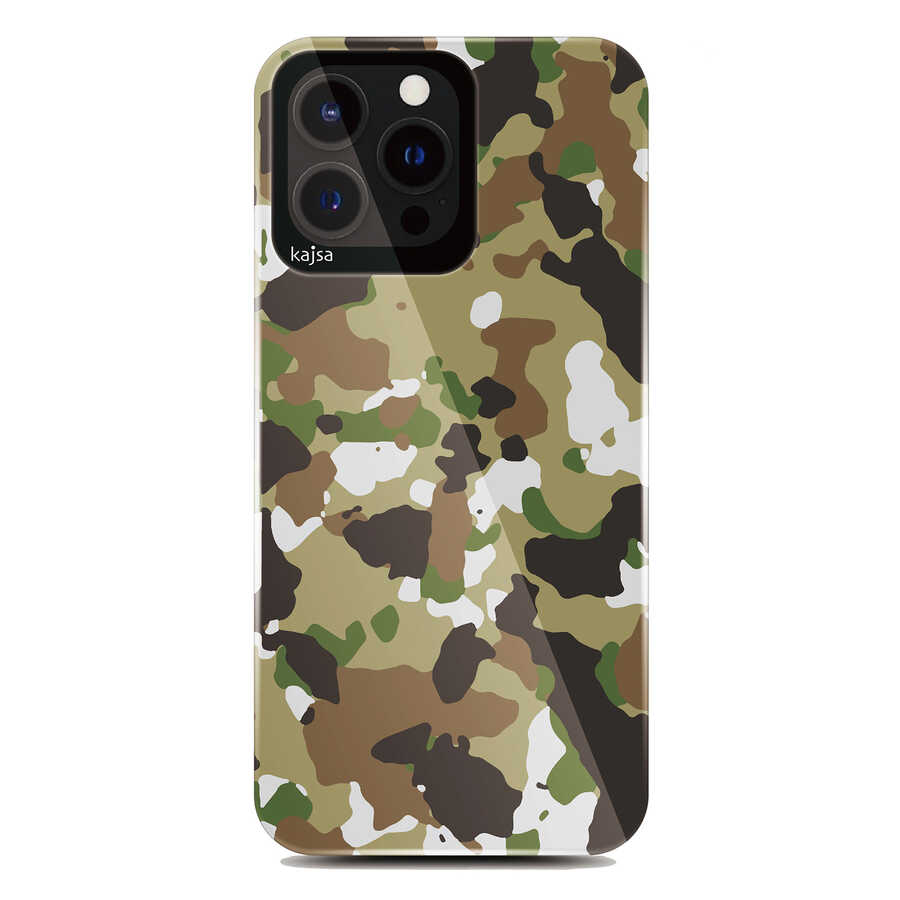 Apple iPhone 13 Pro Uyumlu Kılıf Kajsa Camo Kapak