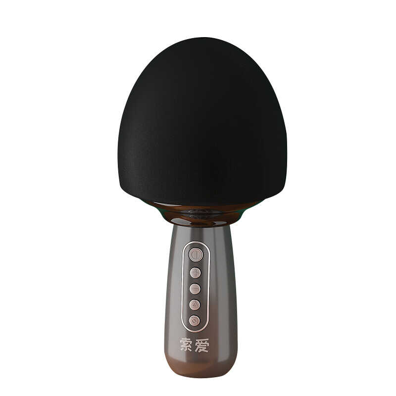 [RNZ-TA59947] Soaiy MC15 Karaoke Mikrofon (Gri)