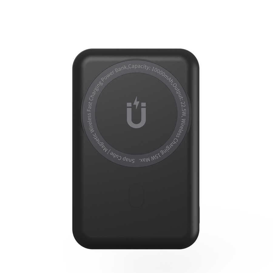 [RNZ-TA59953] Wiwu SC10000 M-safe Mıknatıslı Wireless Powerbank (Siyah)