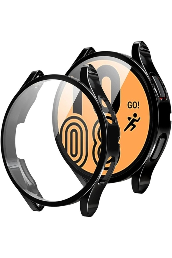 [RNZ-TA59973] Samsung Galaxy Watch 4 Classic 42mm Uyumlu Zore Watch Gard 02 Koruyucu Silikon (Siyah)