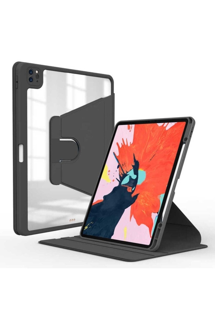 Apple iPad Pro 11 2021 (3.Nesil) Uyumlu Kılıf Zore Nayn Dönebilen Standlı Kılıf