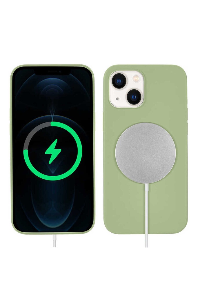 Apple iPhone 13 Uyumlu Kılıf Zore Silksafe Wireless Kapak