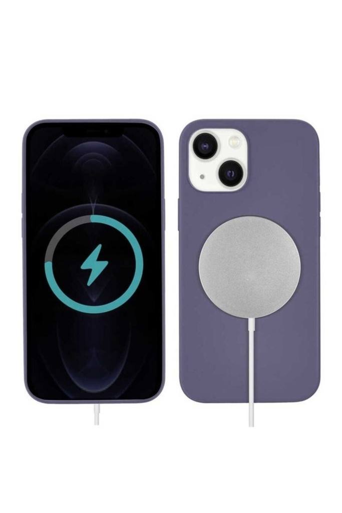 Apple iPhone 13 Uyumlu Kılıf Zore Silksafe Wireless Kapak