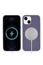 Apple iPhone 13 Uyumlu Kılıf Zore Silksafe Wireless Kapak