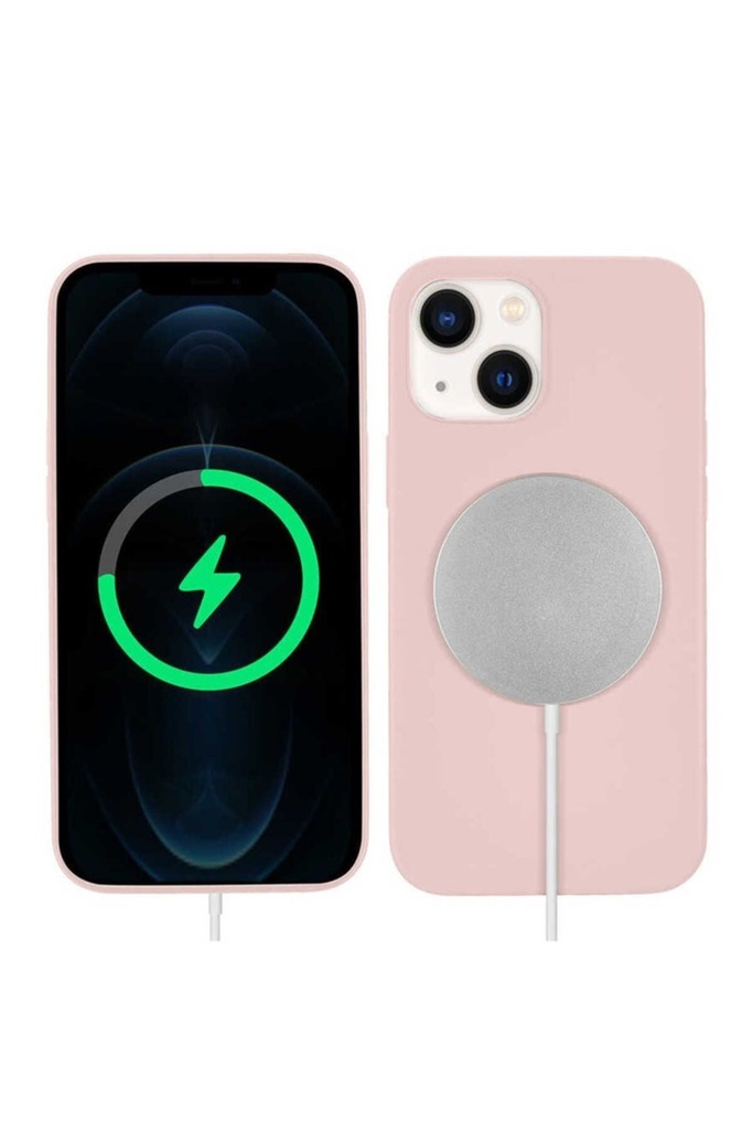 Apple iPhone 13 Uyumlu Kılıf Zore Silksafe Wireless Kapak