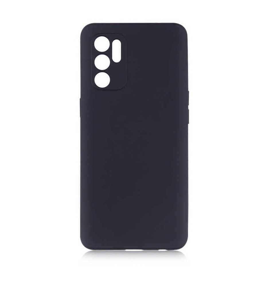 [RNZ-TA60221] Oppo Reno 6 4G Uyumlu Kılıf Zore Premier Silikon Kapak (Siyah)