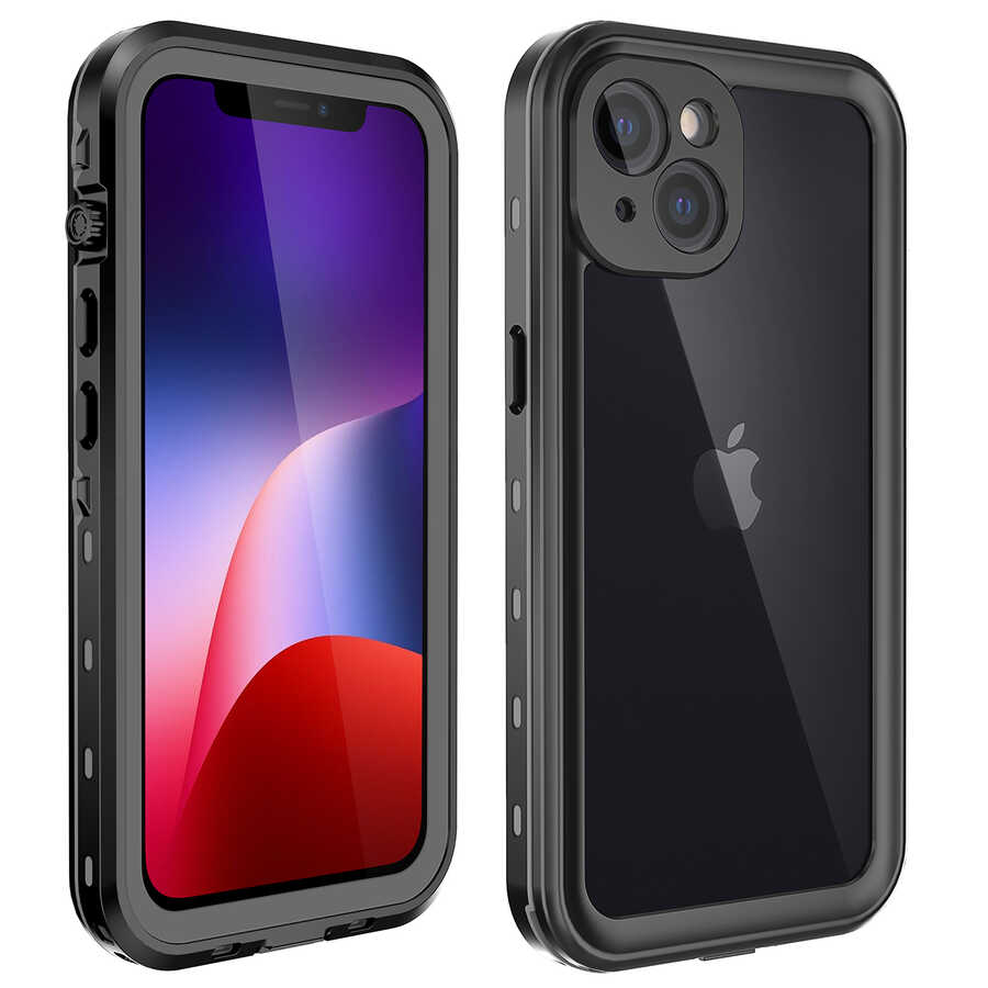 [RNZ-TA60366] Apple iPhone 13 Mini Uyumlu Kılıf 1-1 Su Geçirmez Kılıf