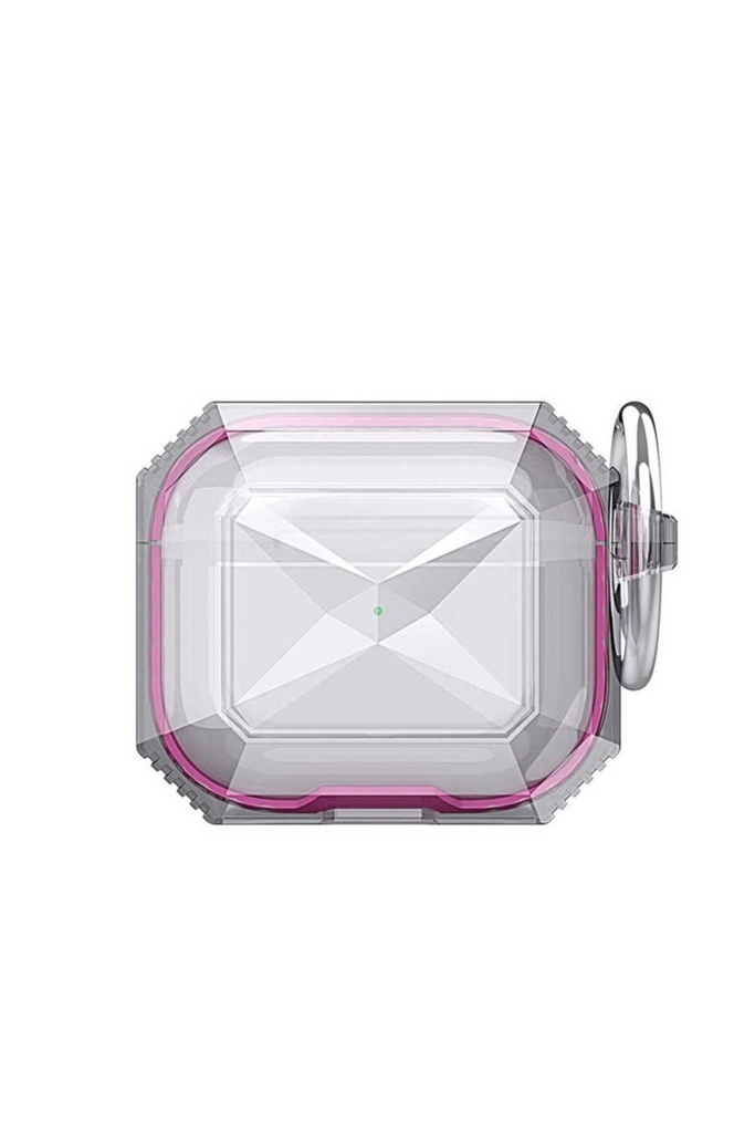 [RNZ-TA60388] Apple Airpods 3. Nesil Uyumlu Kılıf ​​​​​​​​​Zore Airpods Airbag 22 Kılıf (Pembe)