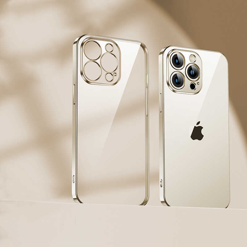 Apple iPhone 13 Pro Max Uyumlu Benks Matte Electroplated TPU Kapak
