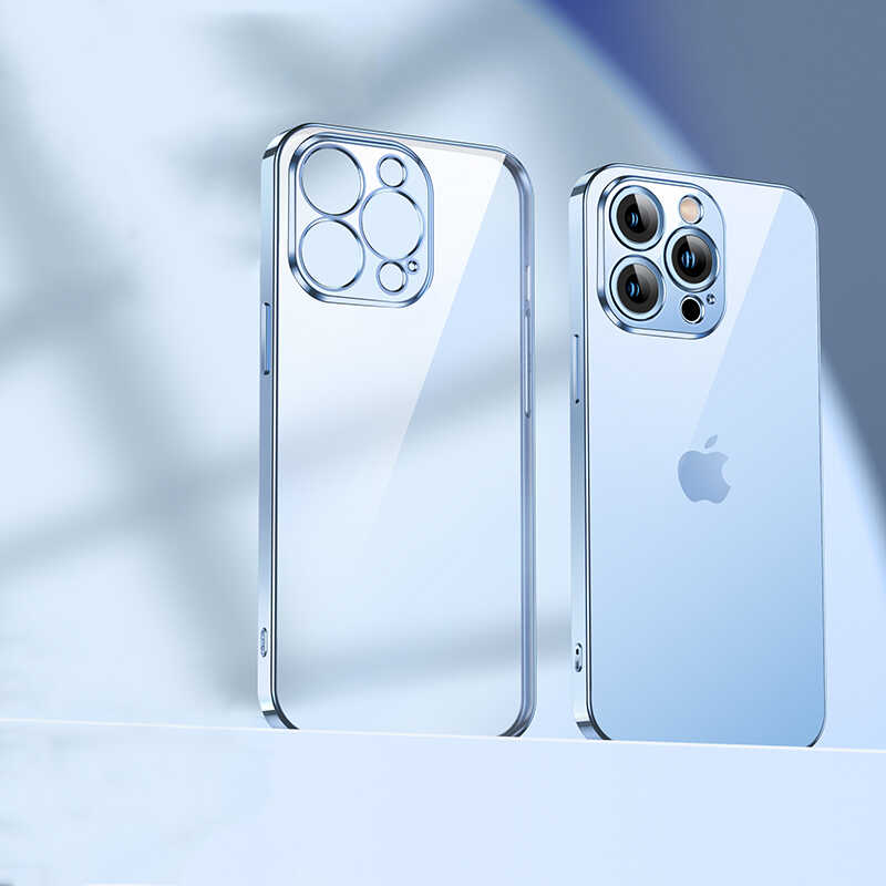 Apple iPhone 13 Pro Max Uyumlu Benks Matte Electroplated TPU Kapak