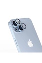 Apple iPhone 15 Plus Uyumlu Zore CL-15 Parmak İzi Bırakmayan Anti-Reflective Kamera Lens Koruyucu