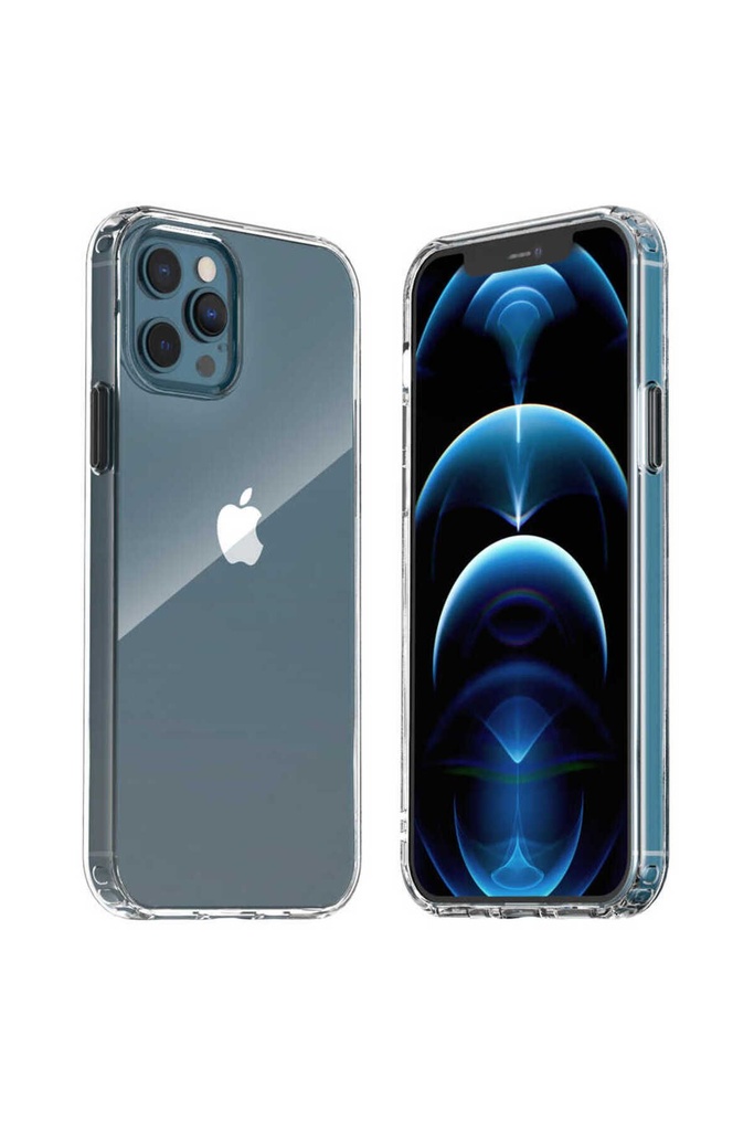 [RNZ-TA60454] Apple iPhone 12 Pro Uyumlu Kılıf Araree Duple Kapak (Renksiz)
