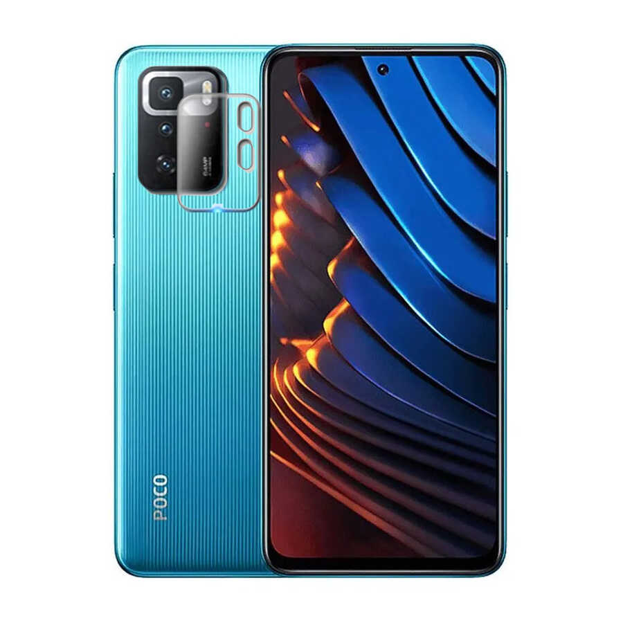 [RNZ-TA60636] Xiaomi Poco X3 GT Uyumlu Zore Nano Kamera Koruyucu