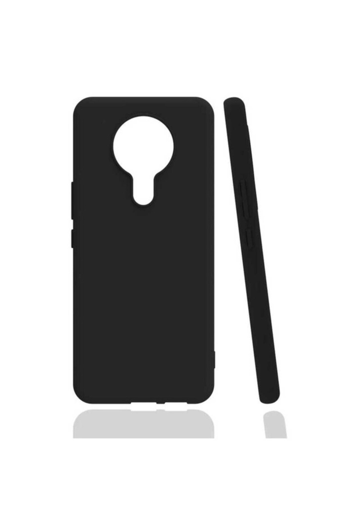 [RNZ-TA61163] Tecno Spark 6 Uyumlu Kılıf Zore Biye Silikon (Siyah)