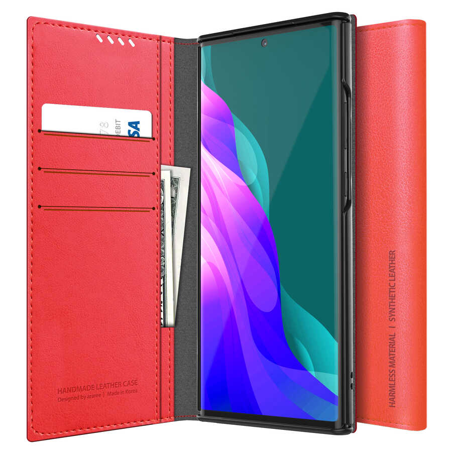 Samsung Galaxy Note 20 Uyumlu Kılıf Araree Mustang Diary Kılıf