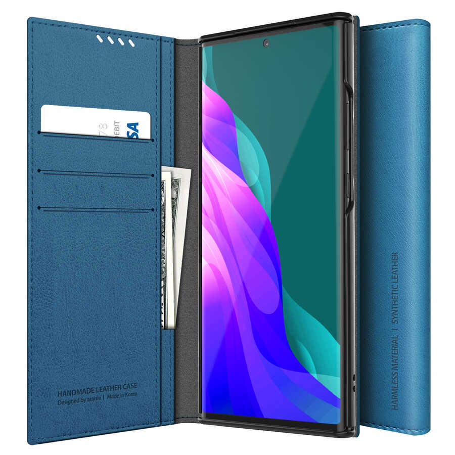 Samsung Galaxy Note 20 Uyumlu Kılıf Araree Mustang Diary Kılıf