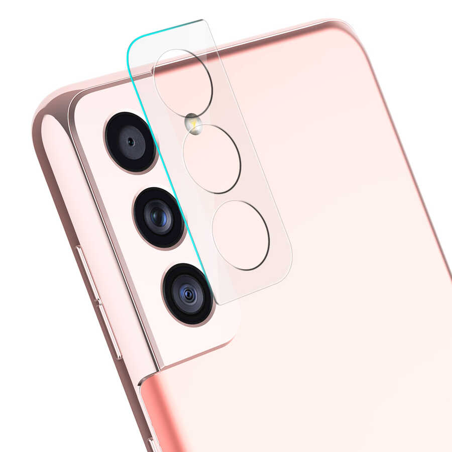 Samsung Galaxy S21 Plus Uyumlu Araree C-Subcore Temperli Kamera Koruyucu