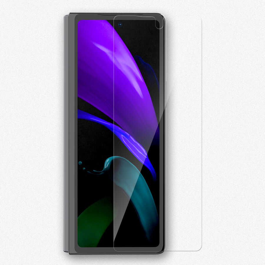[RNZ-TA60610] Samsung Galaxy Z Fold 2 Uyumlu Araree Pure Diamond Pet Ekran Koruyucu