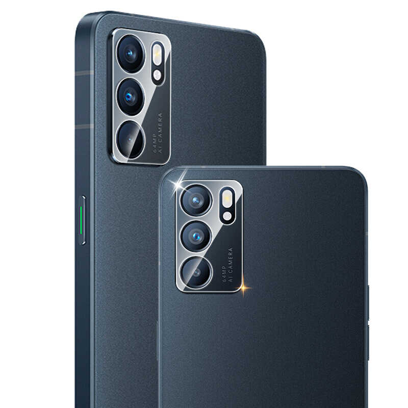 [RNZ-TA60642] Oppo Reno 6 4G Uyumlu Zore Nano Kamera Koruyucu