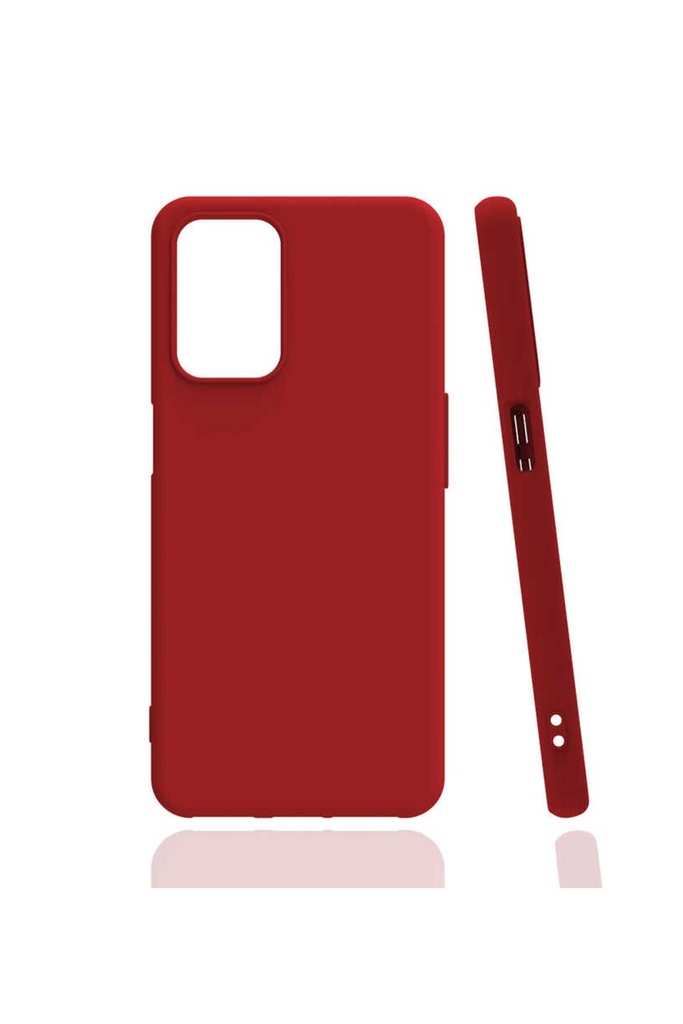 Oppo A55 4G Uyumlu Kılıf Zore Biye Silikon