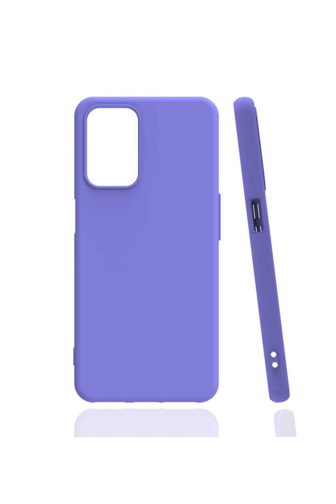 Oppo A55 4G Uyumlu Kılıf Zore Biye Silikon