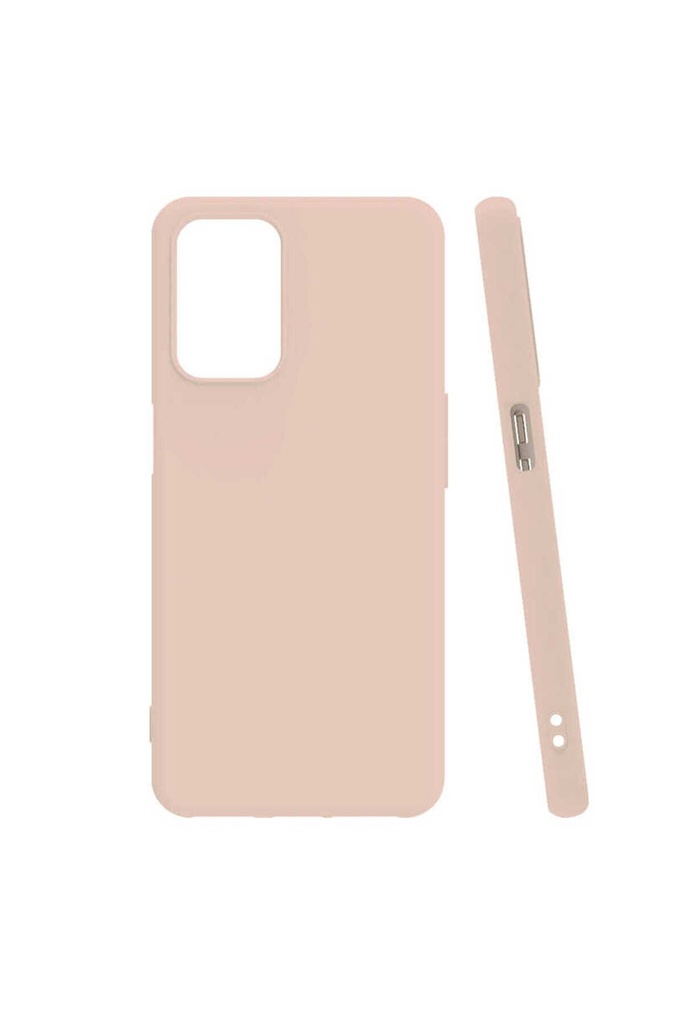 Oppo A55 4G Uyumlu Kılıf Zore Biye Silikon