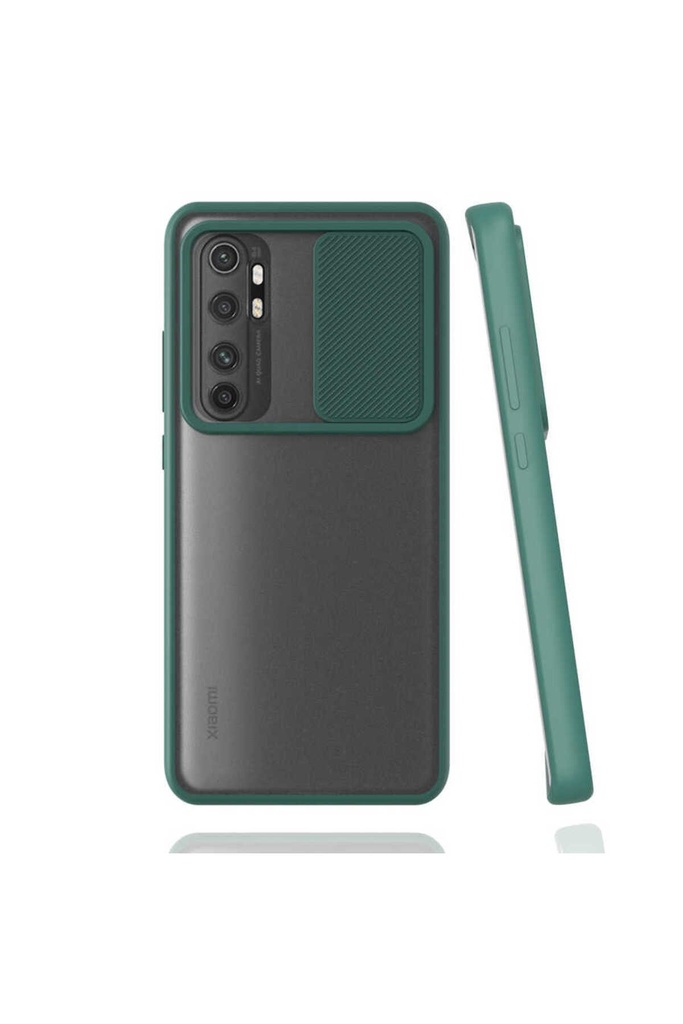 Xiaomi Mi Note 10 Lite Uyumlu Kılıf Zore Lensi Kapak