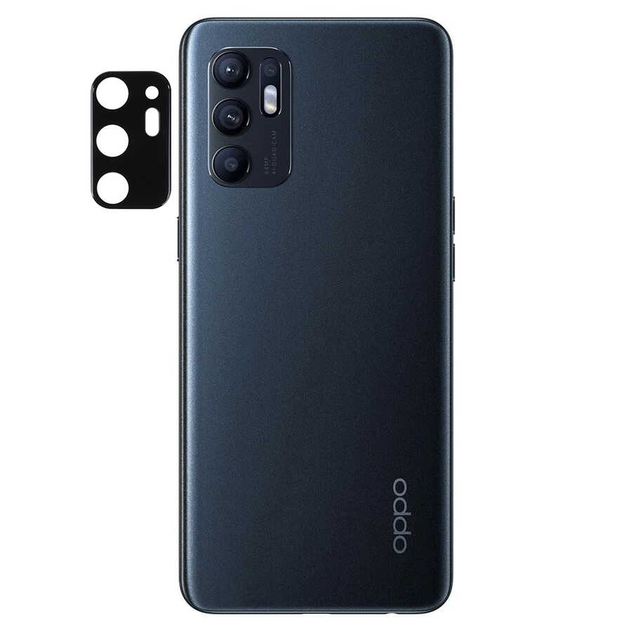 [RNZ-TA60760] Oppo Reno 6 4G Uyumlu Zore 3D Kamera Camı