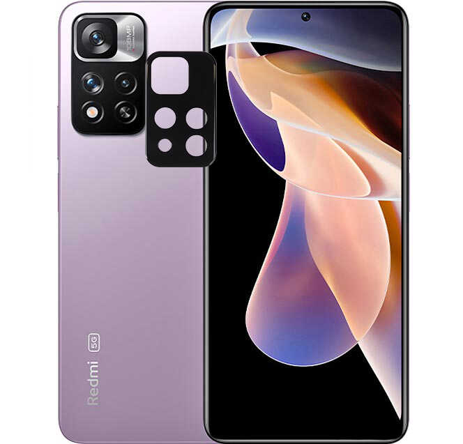 [RNZ-TA60765] Xiaomi Redmi Note 11 Pro Plus 5G Uyumlu Zore 3D Kamera Camı