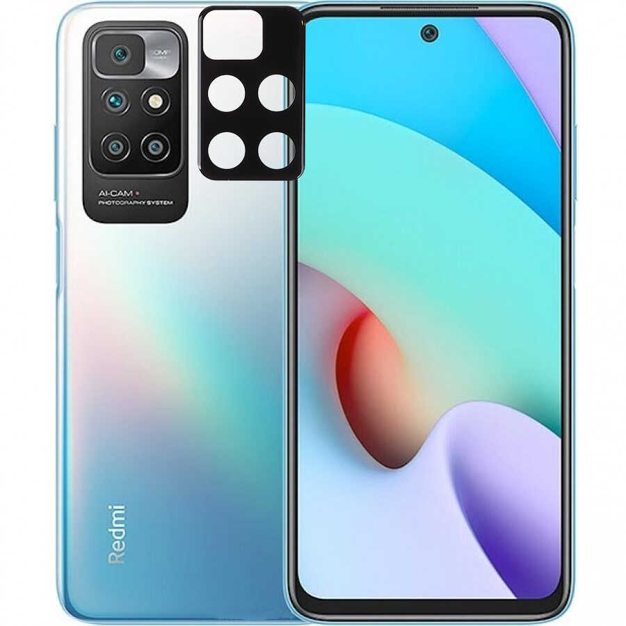 [RNZ-TA60766] Xiaomi Redmi 10 Uyumlu Zore 3D Kamera Camı