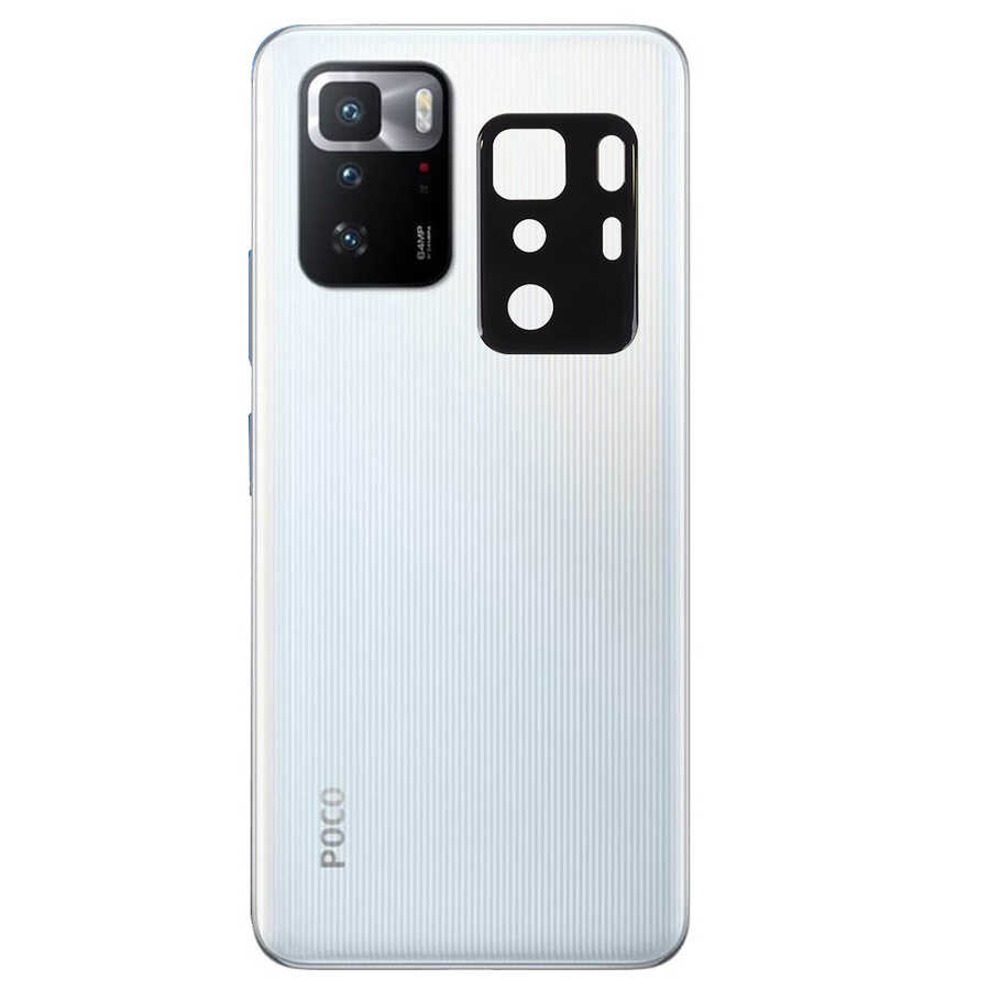 [RNZ-TA60767] Xiaomi Poco X3 GT Uyumlu Zore 3D Kamera Camı