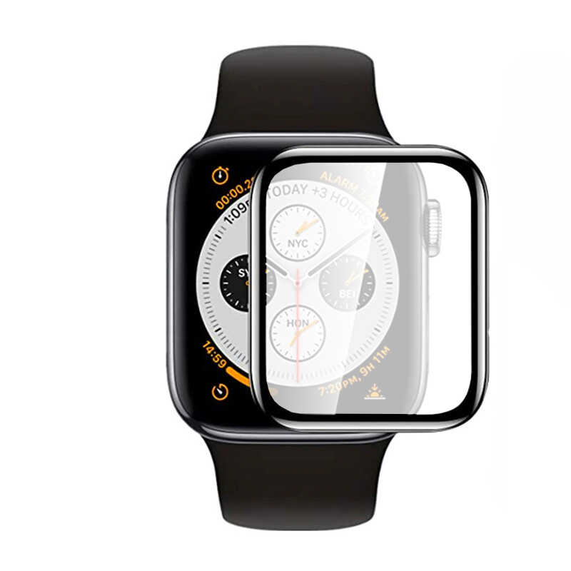 [RNZ-TA60786] Apple Watch 7 45mm Uyumlu Zore Mat Eko PMMA Pet Saat Ekran Koruyucu